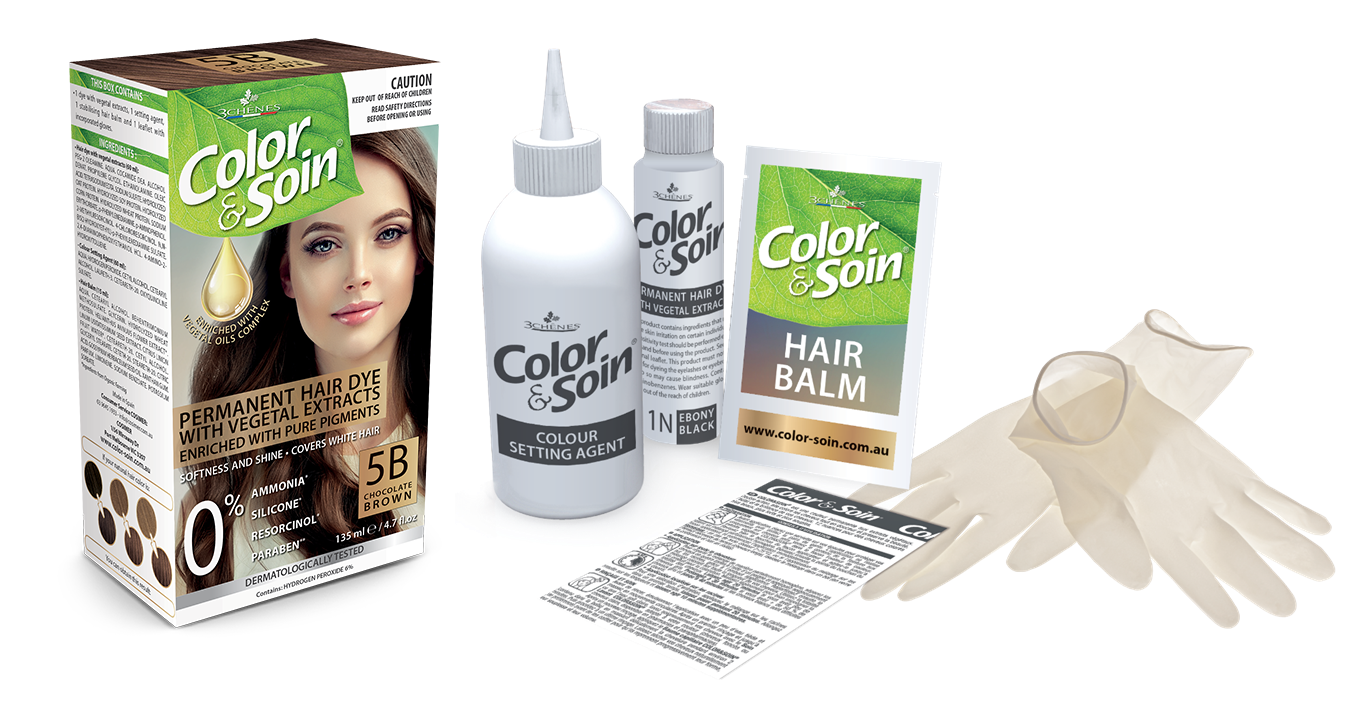 PERMANENT HAIR DYE 5B CHOCOLATE BROWN