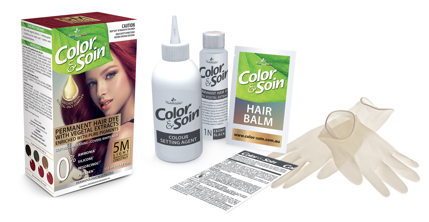 PERMANENT HAIR DYE 5M LIGHT MAHOGANY CHESTNUT