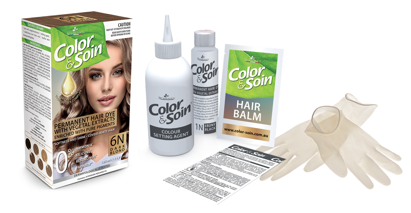 PERMANENT HAIR DYE 6N DARK BLOND