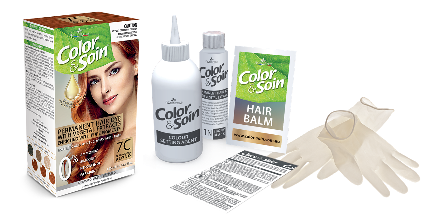 PERMANENT HAIR DYE 7C TERRACOTTA BLOND