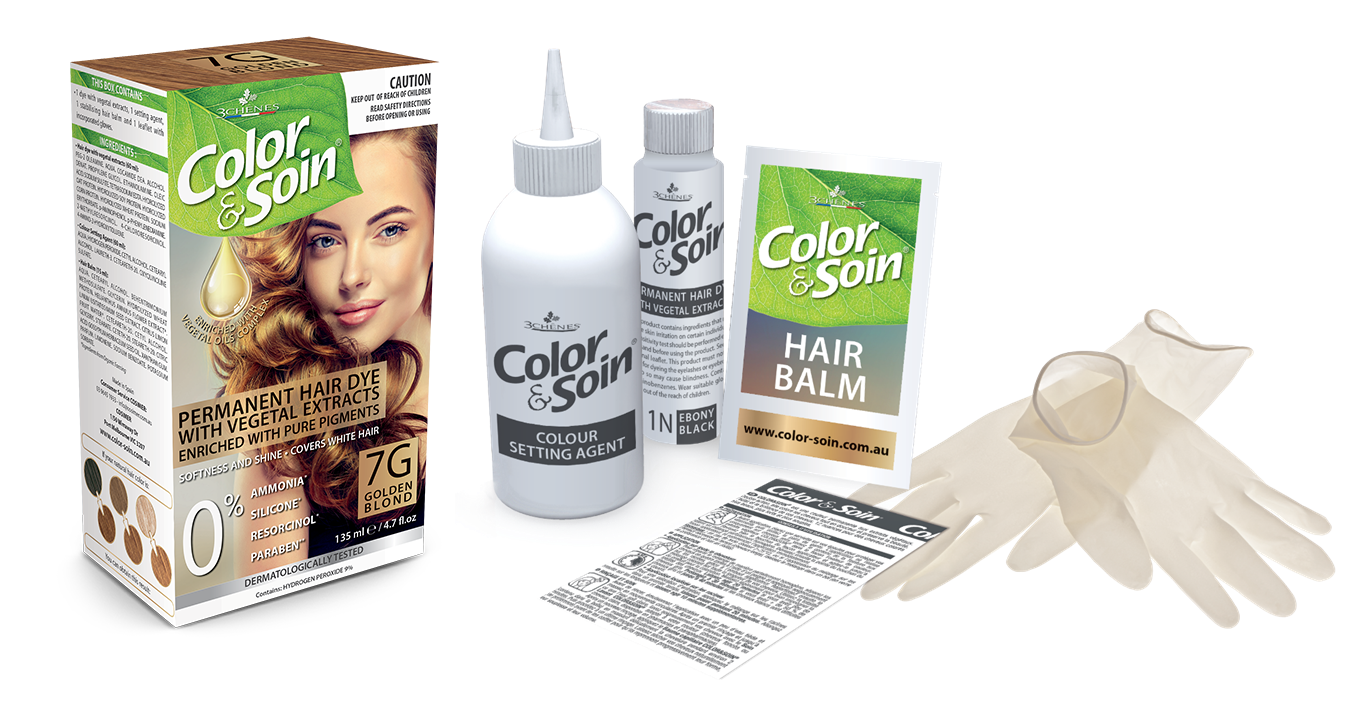 PERMANENT HAIR DYE 7G GOLDEN BLOND