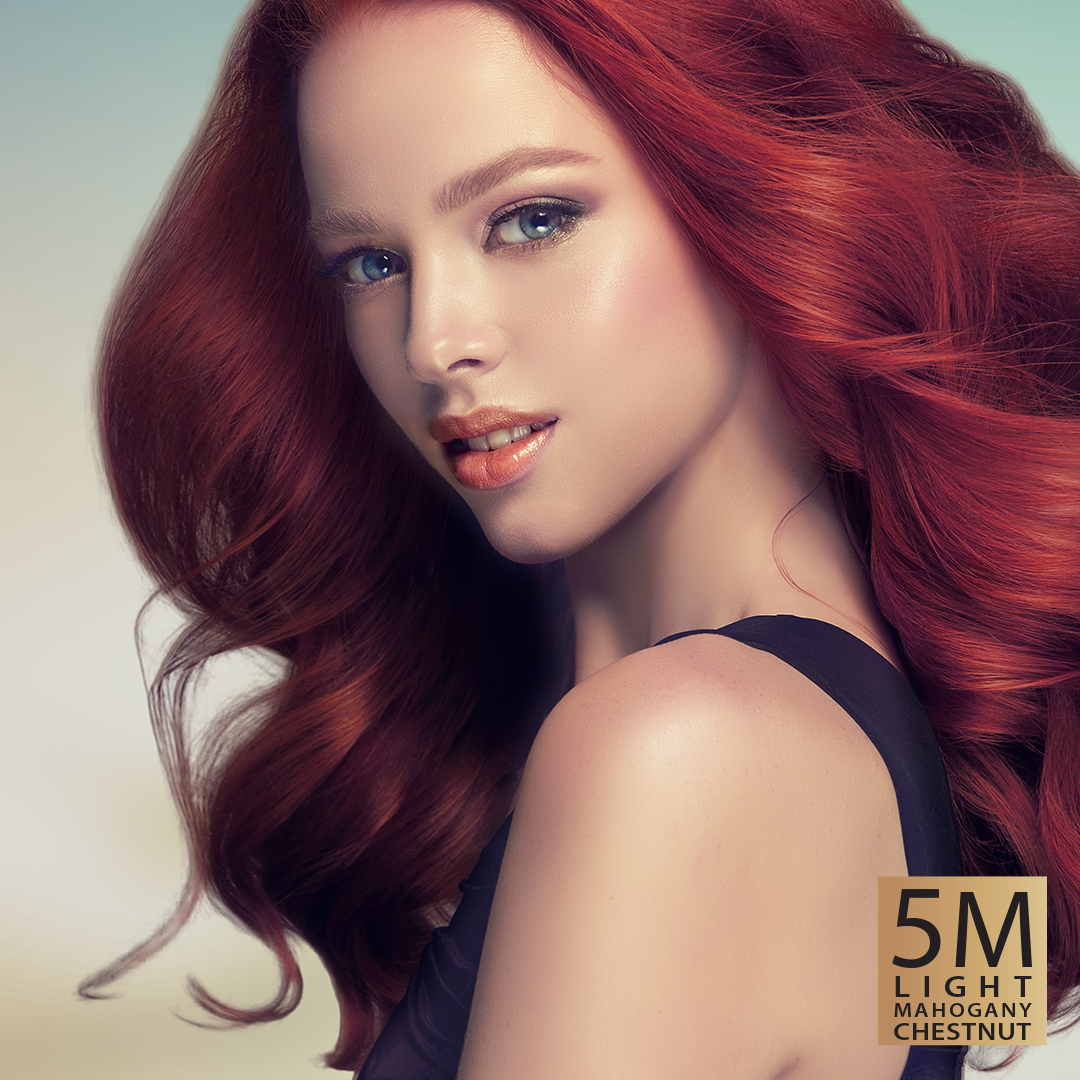 PERMANENT HAIR DYE 5M LIGHT MAHOGANY CHESTNUT