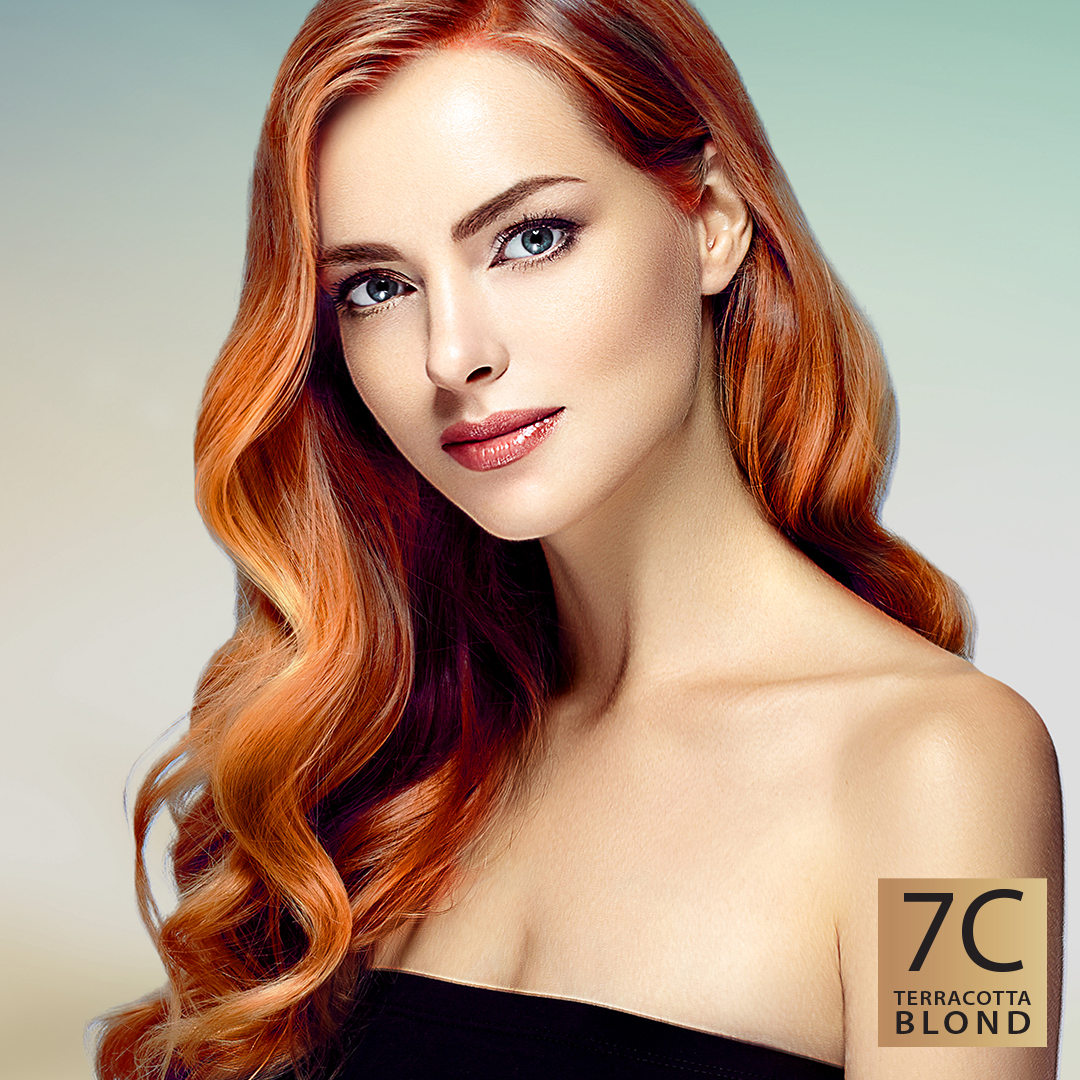 PERMANENT HAIR DYE 7C TERRACOTTA BLOND