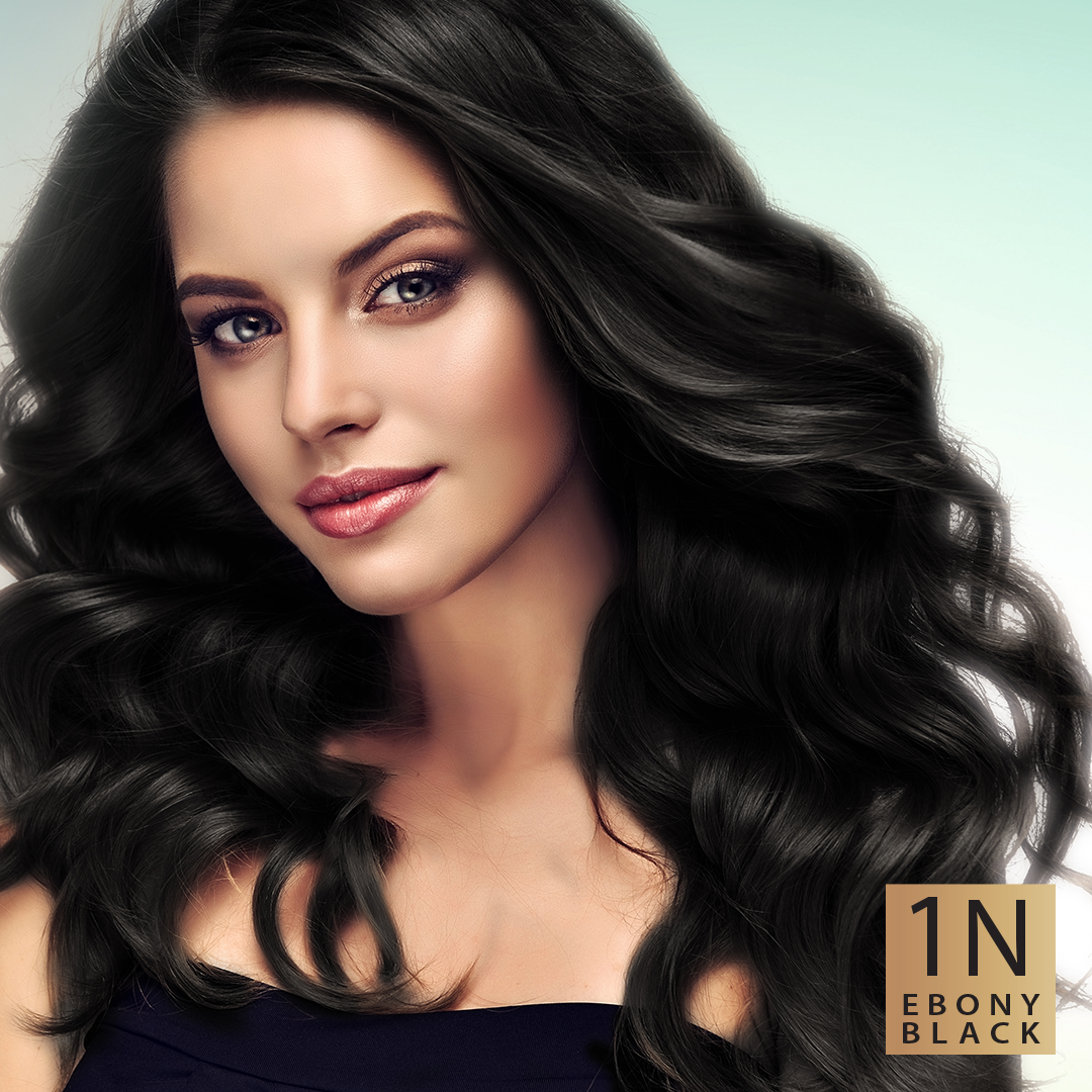 PERMANENT HAIR DYE 1N BLACK EBONY