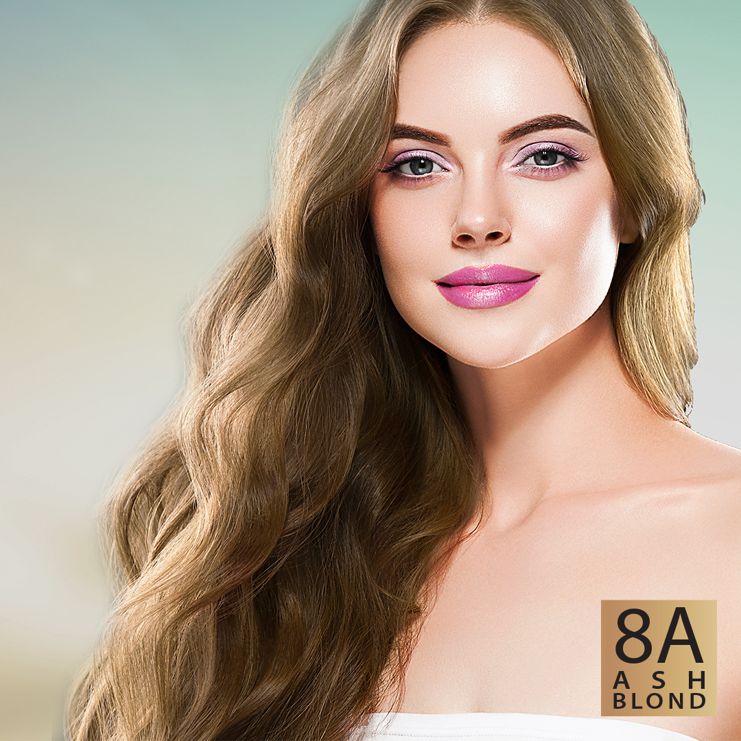 PERMANENT HAIR DYE 8A ASH BLOND